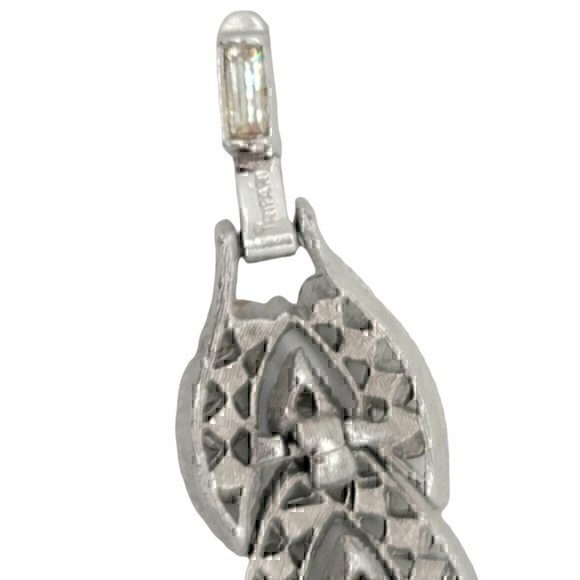 Crown Trifari Cavalcade Silver Set - Picture 5 of 8